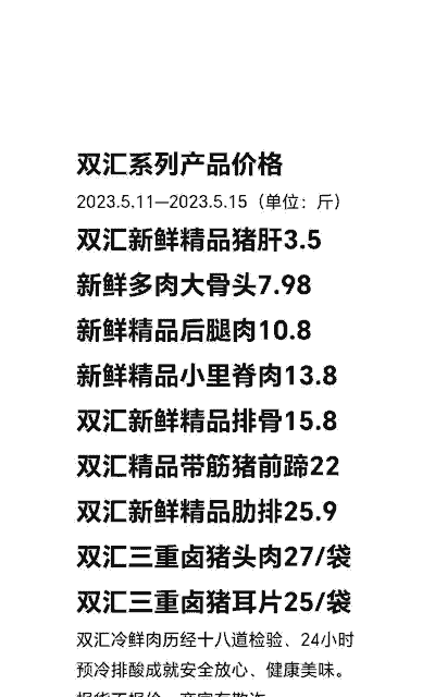 双汇每天用多少猪