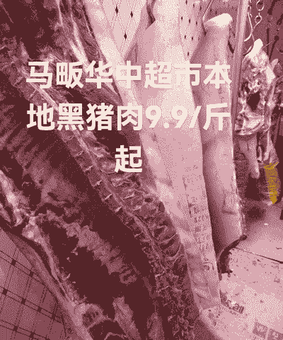 黑土猪肉价格