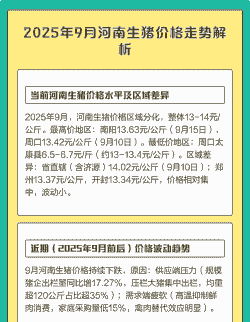 河南省毛猪肉价格