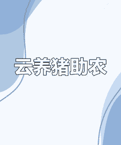 云养猪是什么意思