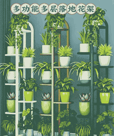 阳台养花置物架高
