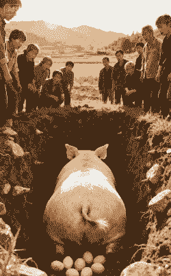 母猪产后喂熟鸡蛋