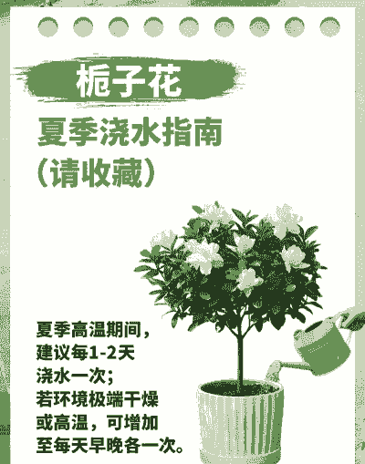 栀子花要经常浇水吗