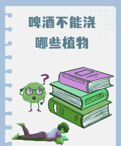啤酒不适合浇哪些绿植 啤酒不适合浇哪些绿植
