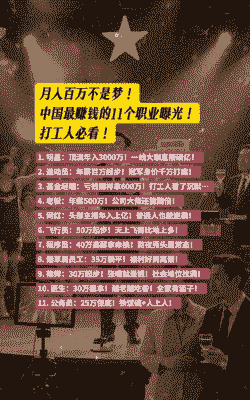 中国干什么最挣钱