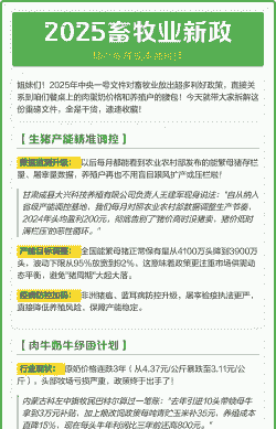 养殖业国家有什么政策