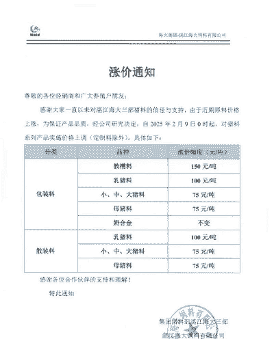 为什么饲料涨价