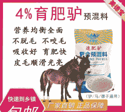 育肥驴喂什么饲料