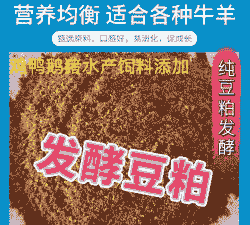 发酵豆粕属于什么饲料