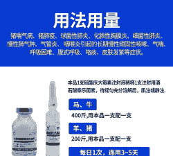 小猪高烧气喘打什么药