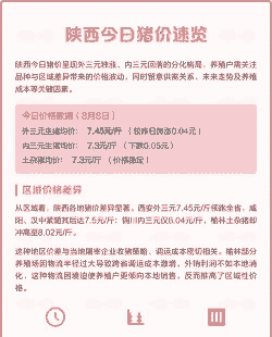 陕西生猪屠宰价格