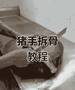 怎么拆生猪爪