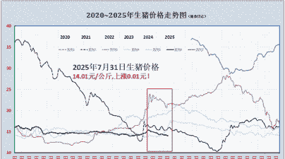 全国历史生猪价格