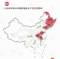 江西省生猪养殖分布