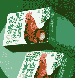 土鸡养殖户包装方法