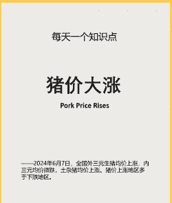 猪仔价格疯涨的原因
