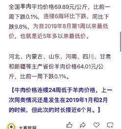 牛羊吃什么价格低