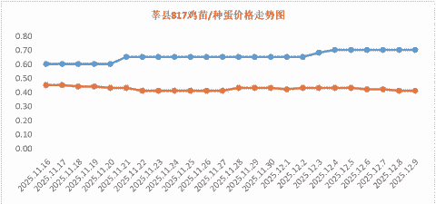 莘县社会鸡苗价格表