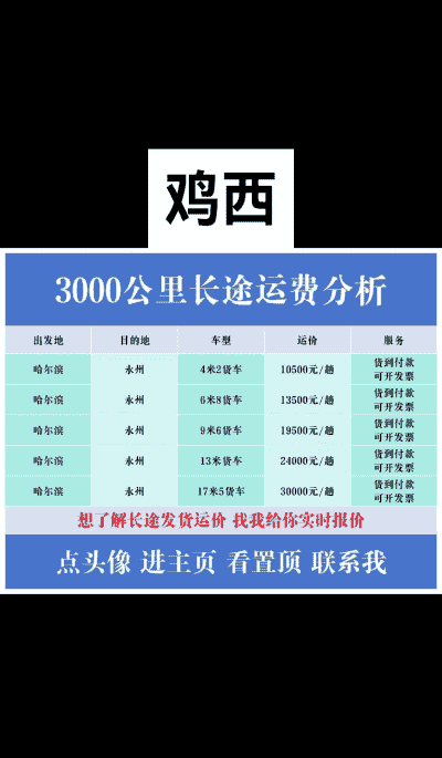 托运鸡苗客车价格多少