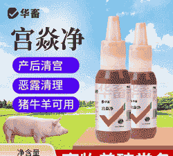 母猪产后清宫消炎配药