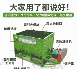 牛羊草料卧式搅拌机价格
