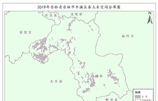 吉林玉米种植地域分布