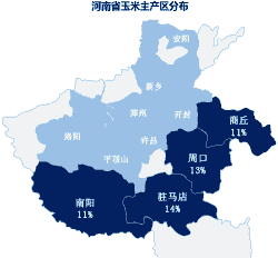 河南玉米种植分布地方