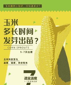 玉米种植后多少天发芽