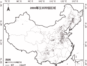 玉米种植的划分区域