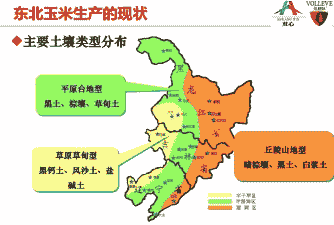 东北玉米种植各地区面积