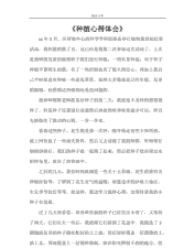 玉米种植小讲堂心得体会