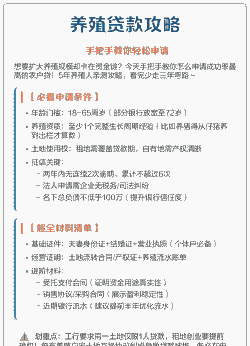 养殖贷款怎么贷的