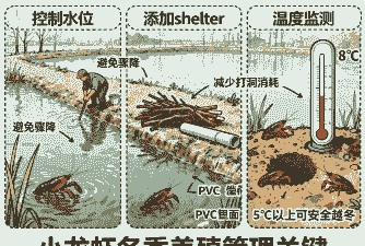 龙虾养殖怎么过冬