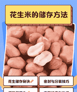 养殖的花生怎么保存