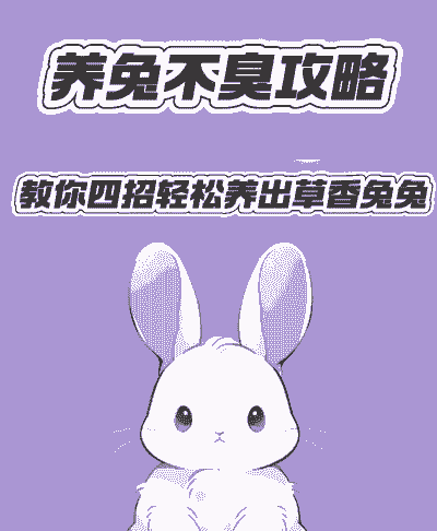 养殖兔子怎么就不臭了呀