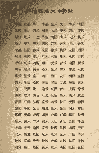 关于养殖项目名称怎么取