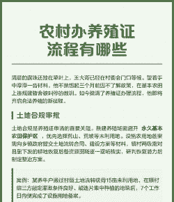 基本农田怎么办理养殖