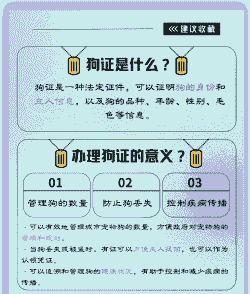 小狗怎么办理养殖证啊