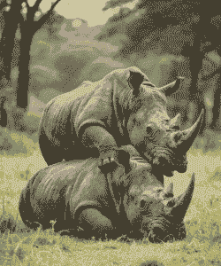 犀牛的繁殖方式 犀牛的繁殖方式