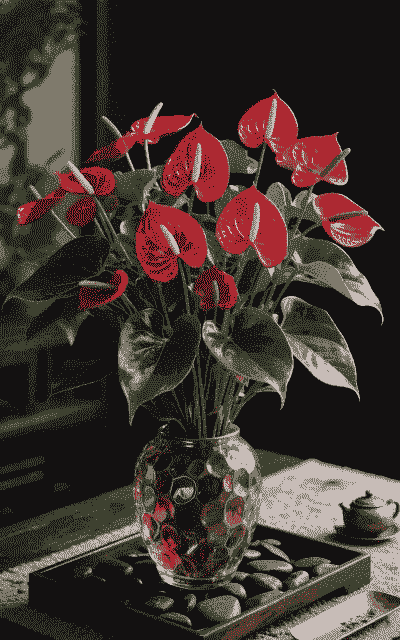 鸿图大展红掌怎么养殖