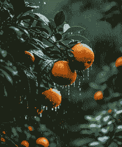 桔子树下雨后怎么养殖