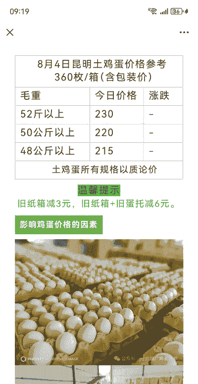 鸡蛋一般多少钱一斤