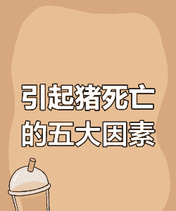 猪为什么突然死亡