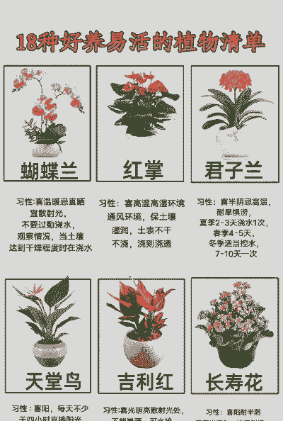 所有养花的技巧