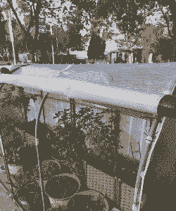 养花夏季遮阳架