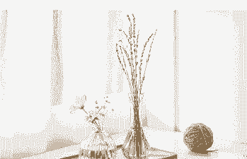 仿真玻璃瓶养花