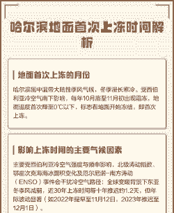 冬天地面什么时候上冻