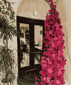 一面花墙用什么固定好